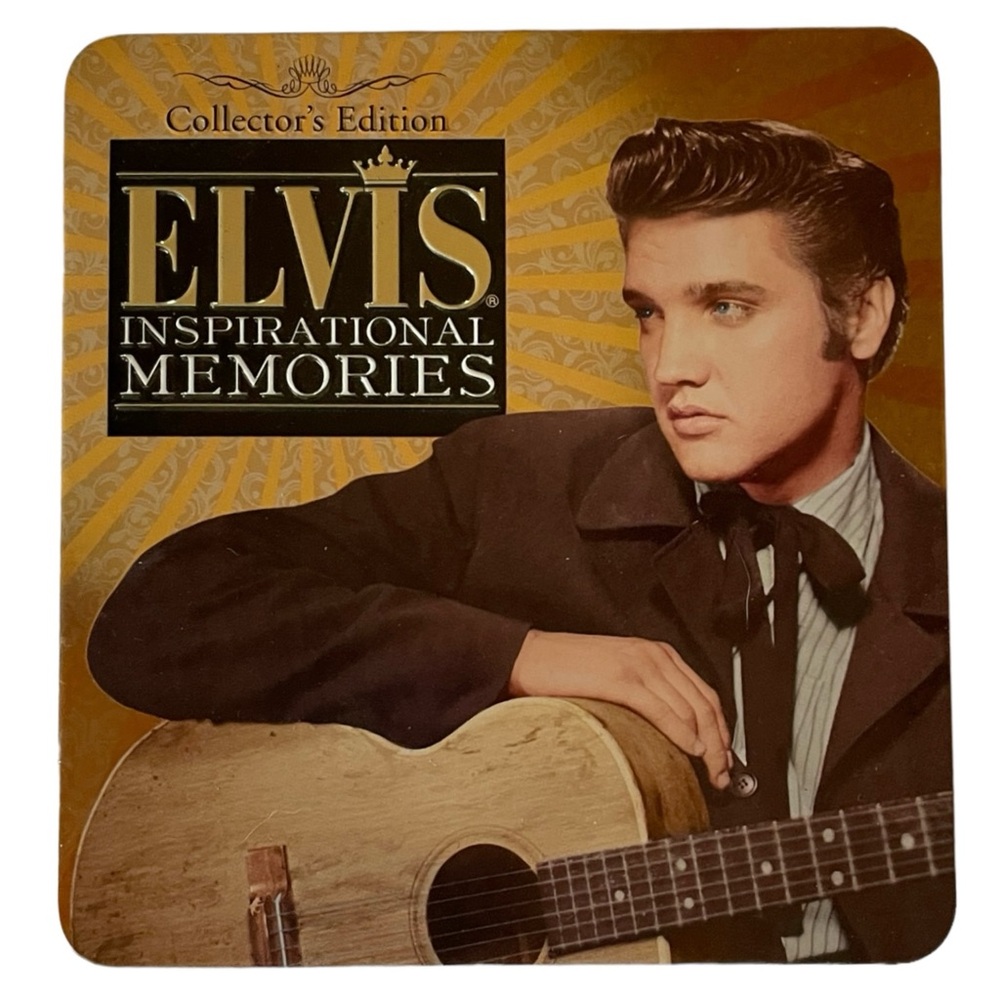 Elvis Inspirational CDs Gold Tin Collectors Edition